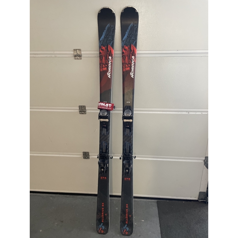 Nordica Alldrive 84 Ski's | All-Mountain Ski - 174cm